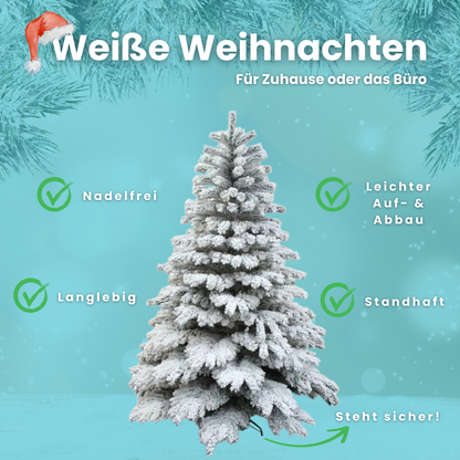 Tannenbaum mit Schneeoptik ❄️ Der unsterbliche Weihnachtsbaum!