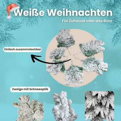 Tannenbaum mit Schneeoptik ❄️ Der unsterbliche Weihnachtsbaum!