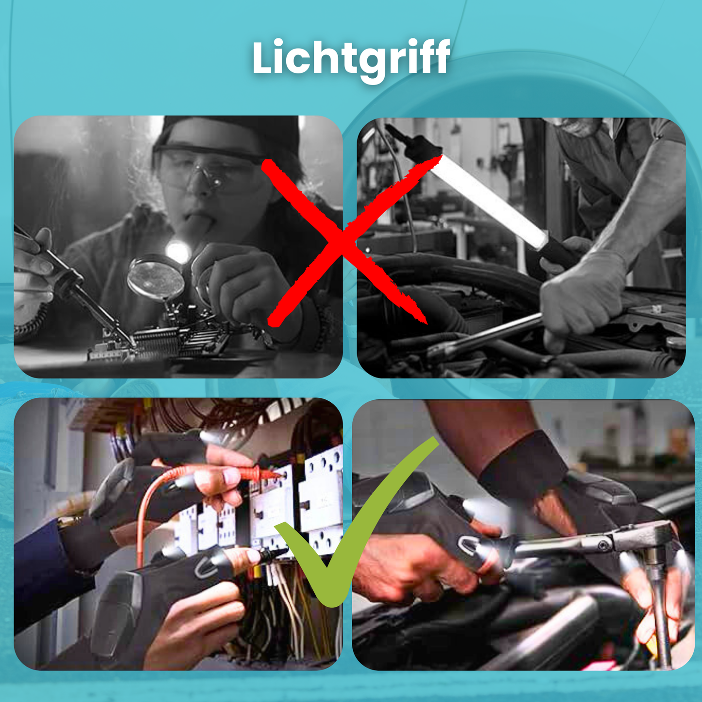 Lichtgriff - Gutes Licht braucht keine 3. Hand